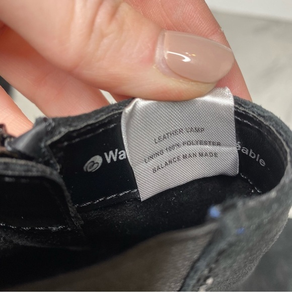 Blondo Nanite Black Suede Waterproof Bootie 8 1/2 - Picture 11 of 14